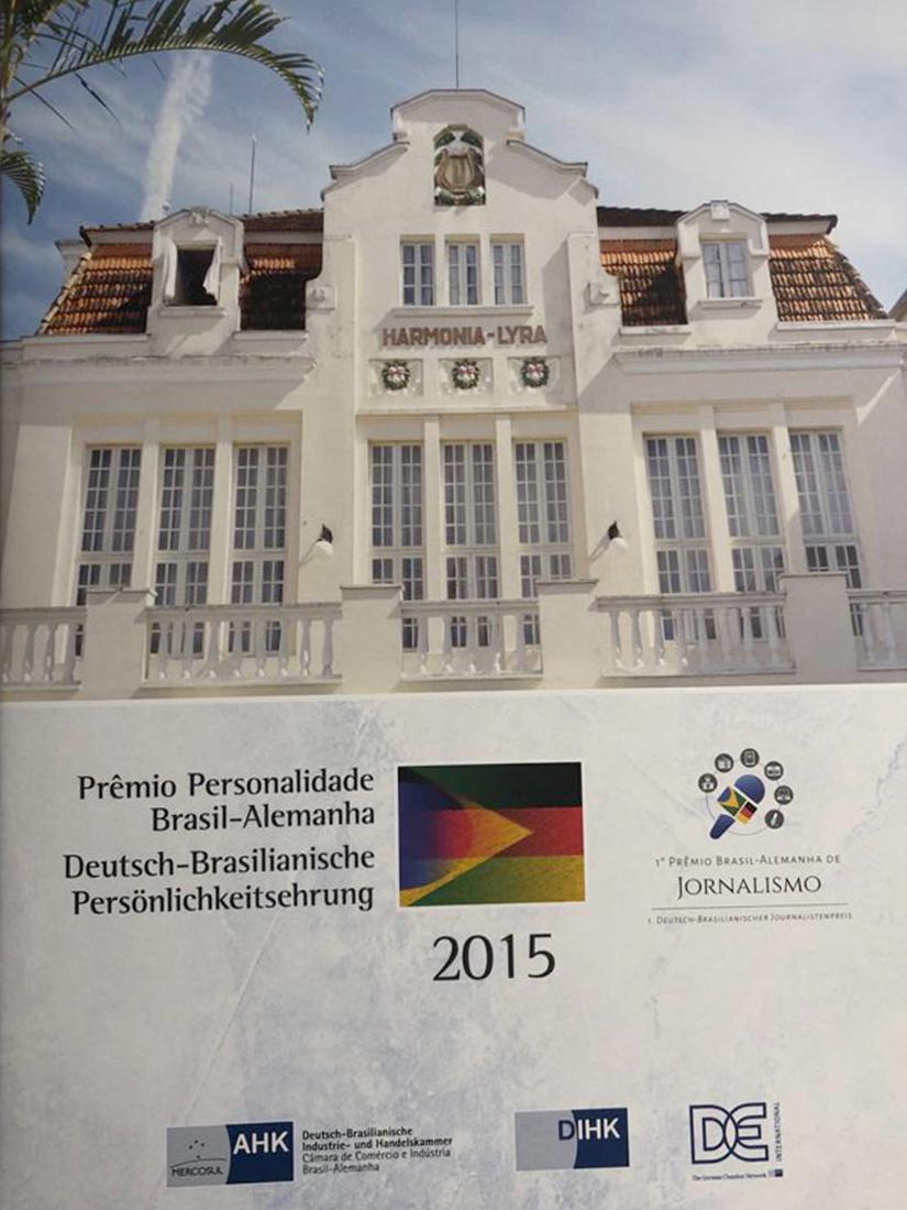 Prêmio Personalidade Brasil-Alemanha 2015